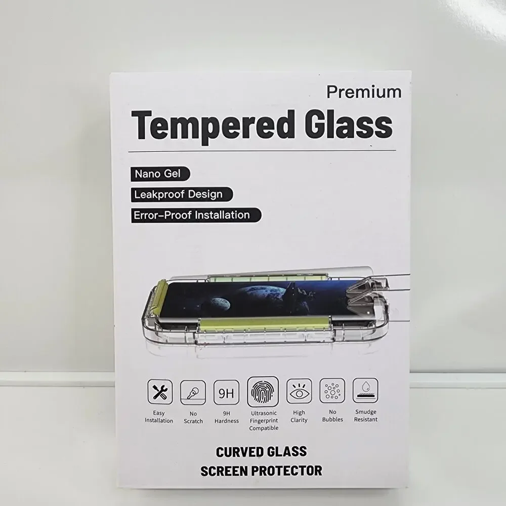 Ni-Shen S22 Ultra Screen Protector 2 Pack 3D Curved Tempered Glass
